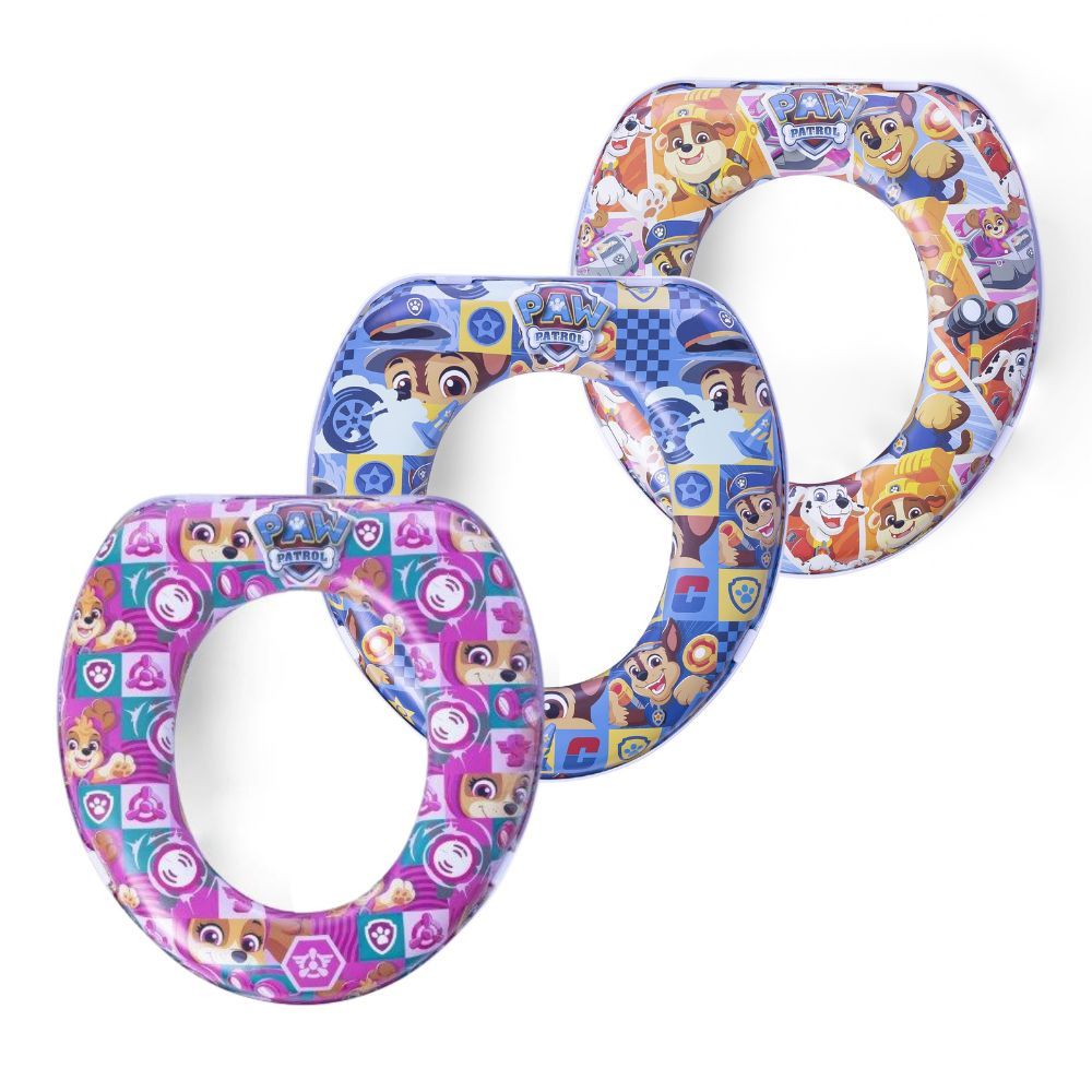 Assento Redutor de Vaso Adaptador Bebe Treinamento Desfralde Patrulha Canina Vaso Sanitário Infantil