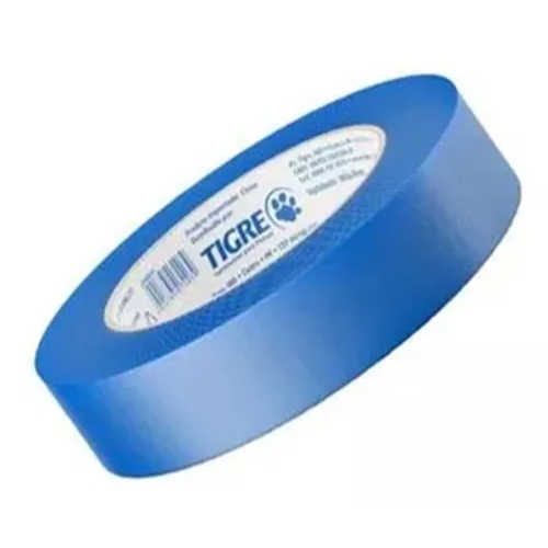 Fita Crepe 24X50 Azul Barreira Uv