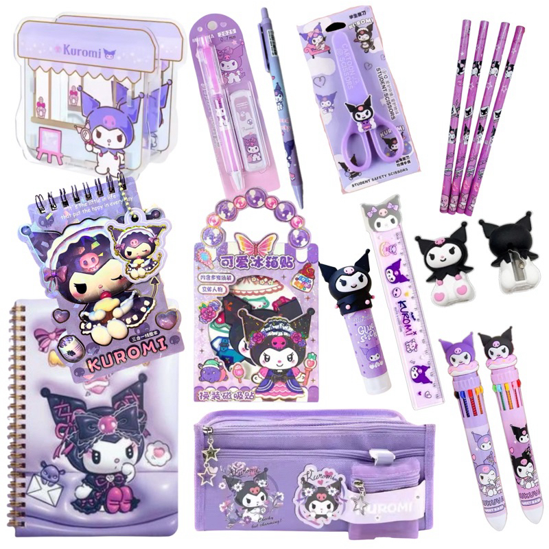 Kit Material Escolar Kuromi: Onde Comprar | BuscaProdutos