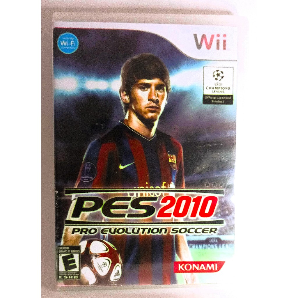 Jogo Pro Evolution Soccer 2010 Nintendo Wii Original PES 2010 Futebol