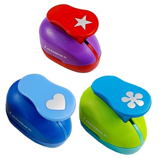 Kit 3 Cortador Perfurador Furador De Papel e E.V.A - 16mm - 1,6cm - CORAÇÃO - HÉLICE - ESTRELA em Oferta na Shopee