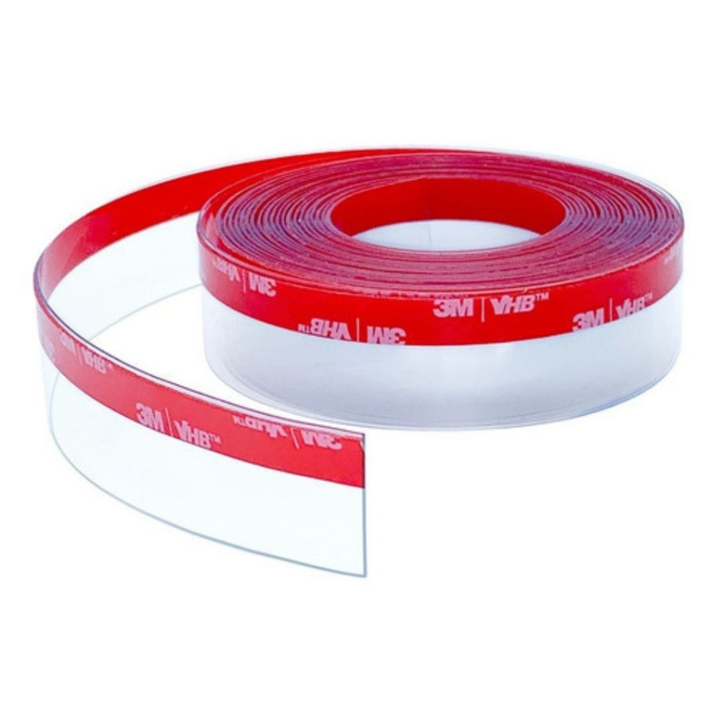 Fita Veda Fresta Porta Portão Janela Adesivo 3M Transparente 5M x 3,0mm - Diversas Metragens