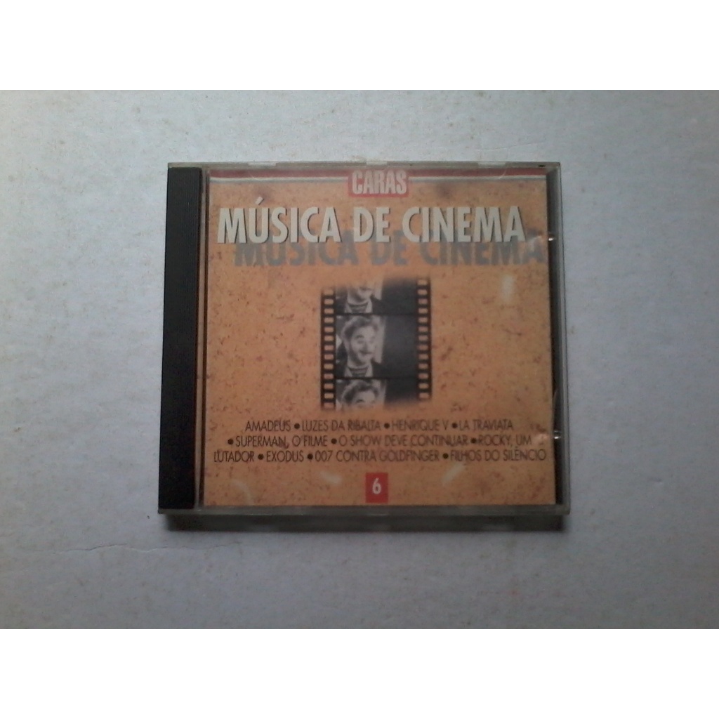 cd Música De Cinema - Coleção Caras n. 6