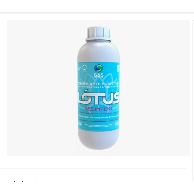 Desinfekt Desinfetante Hospitalar Lotus- 1l