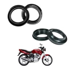 Retentor Bengala + Guarda Pó Xre190 Cbx150 Aero Cbx200 Strad