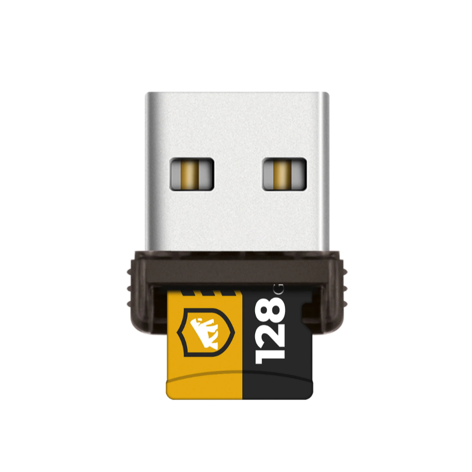 Cartão de Memória Turbo U3 Gshield + Adaptador Pendrive Nano Slim + SD