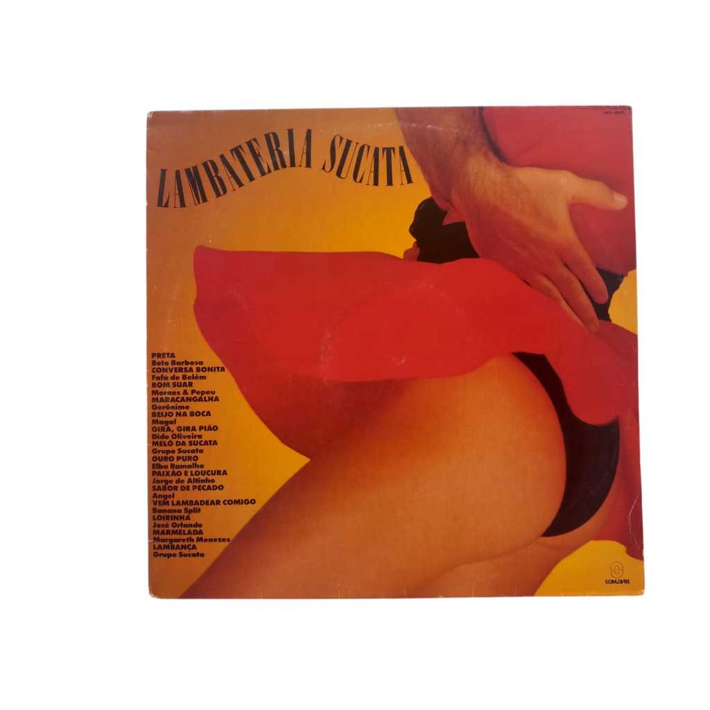 Lp Disco Vinil Lambateria Sucata Usado Conservado