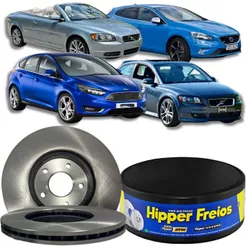 Disco Freio Dianteiro Ventilado Ford Focus C30 C70 S40 2005 À 2019