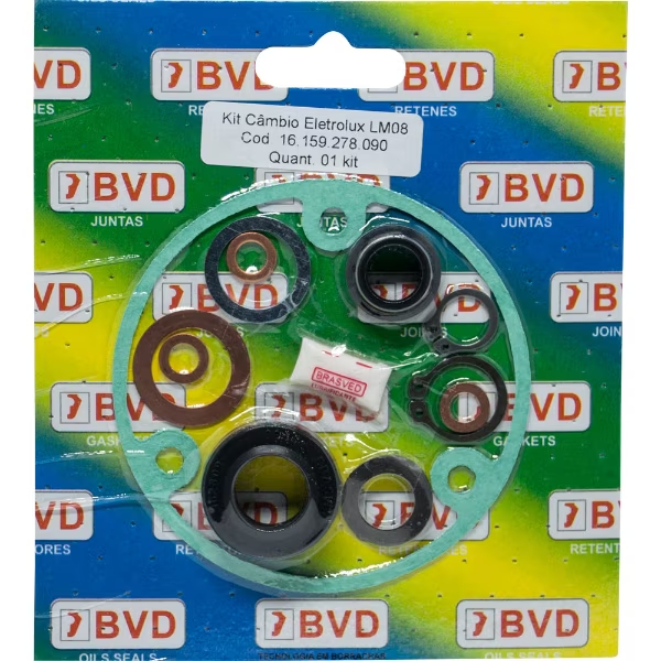 Kit Reparo Transmissão Compatível Lavadora Electrolux Lm08 Brasved