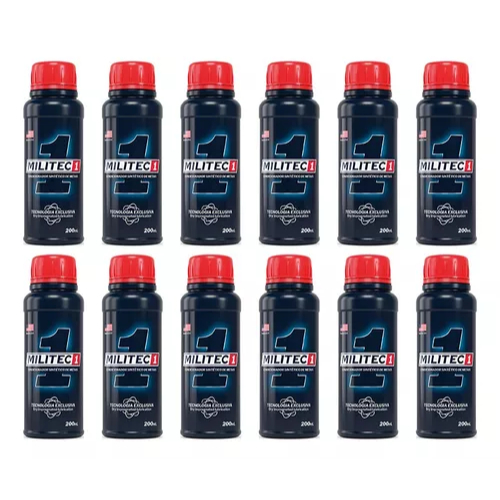 Militec 12 Unidades Brinde 2 Chaveiros + Etiqueta em Oferta na Shopee