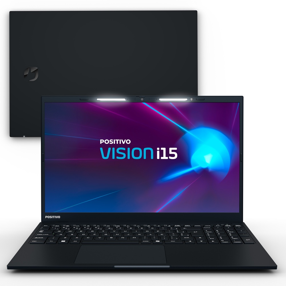 Notebook Positivo Vision i15 I3 N300 Linux 8GB 256GB SSD Lumina Bar 15,6''