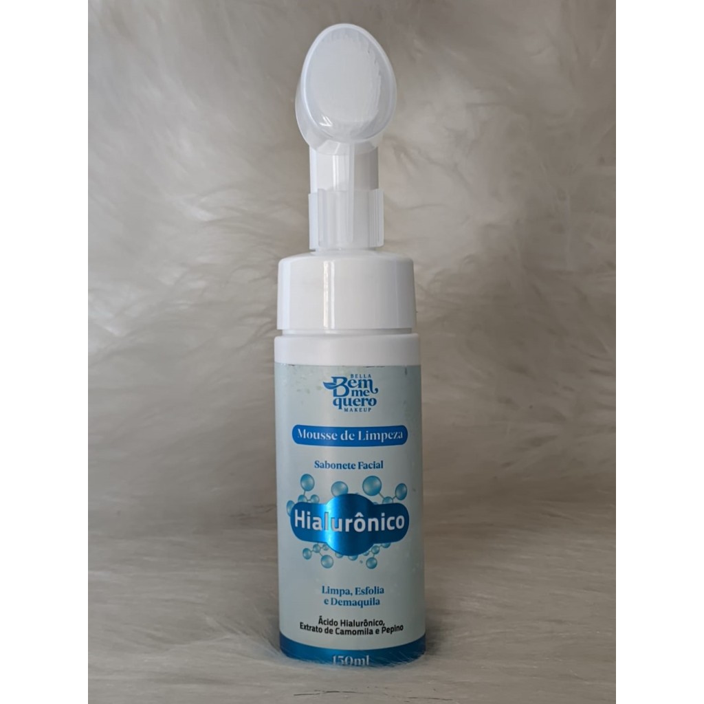 Mousse de Limpeza Facial Ácido Hialurônico - Bella Bem me Quero em Oferta na Shopee