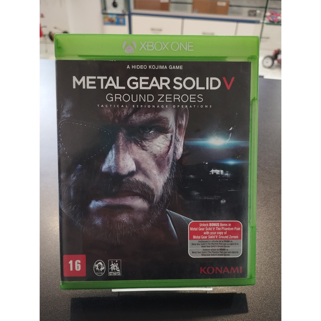 Metal Gear Solid V Ground Zeroes Xbox One Físico Semi Novo