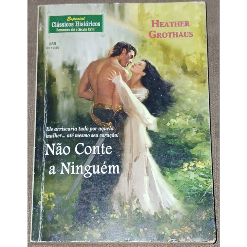 livro não conte a ninguém Heather Grothaus 2537