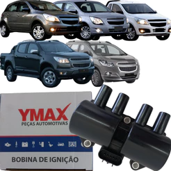 Bobina ignição original Ymax Agile Cobalt Montana S10 Spin