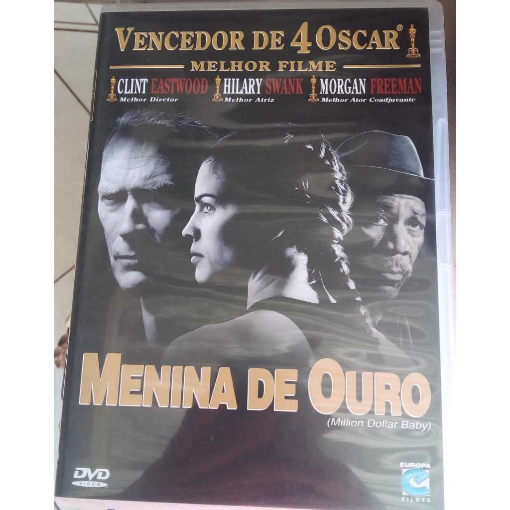 DVD Original - Menina de Ouro (2004) | Drama Premiado | Clint Eastwood | Morgan Freeman | Legendado e Dublado