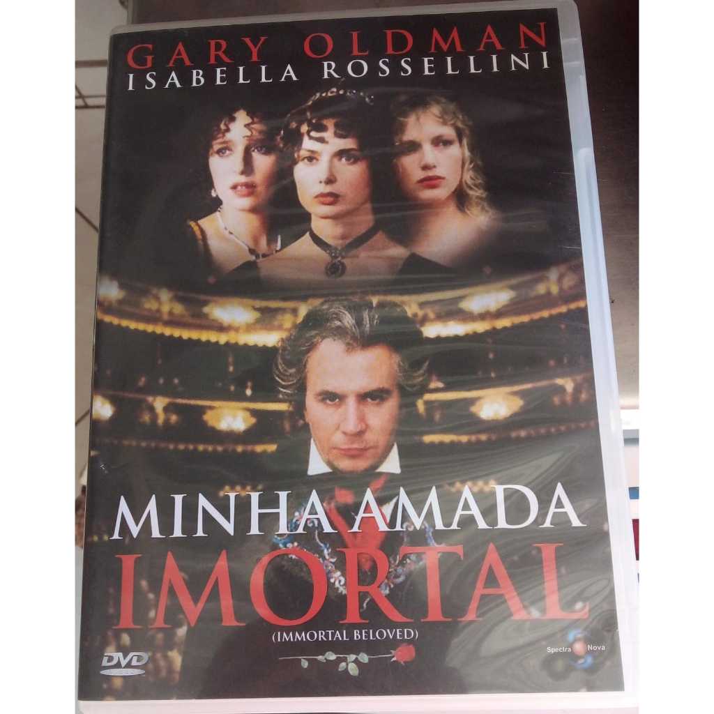 🎼🎬 DVD Original – Minha Amada Imortal (1994) Uma emocionante jornada ao coração e à alma de Ludwig van Beethoven.