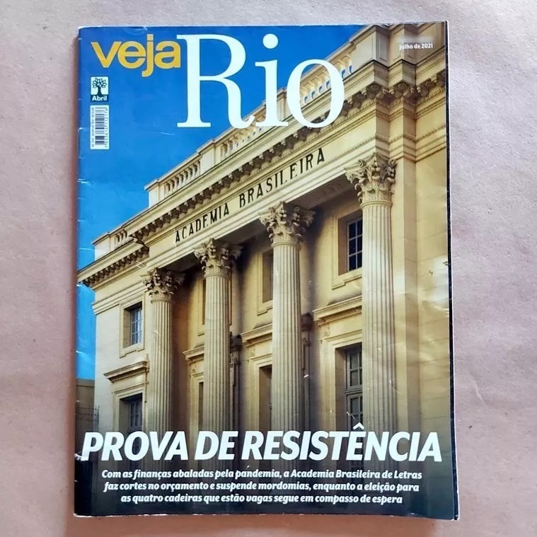 Revista Veja Rio Jul2021 Academia Brasileira De Letras