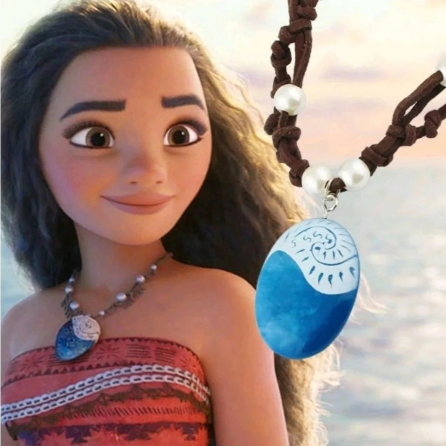 Colar Fantasia Moana Acessório Infantil para Fãs do Desenho Animado kids Cosplay em Oferta na Shopee