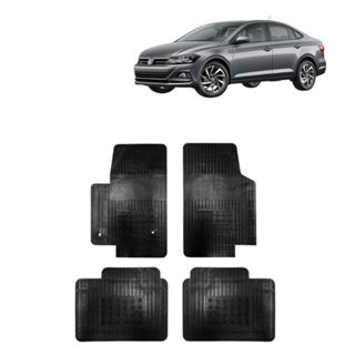 JOGO TAPETE DE BORRACHA VIRTUS 2018 a 2023 - Car Floor em Oferta na Shopee