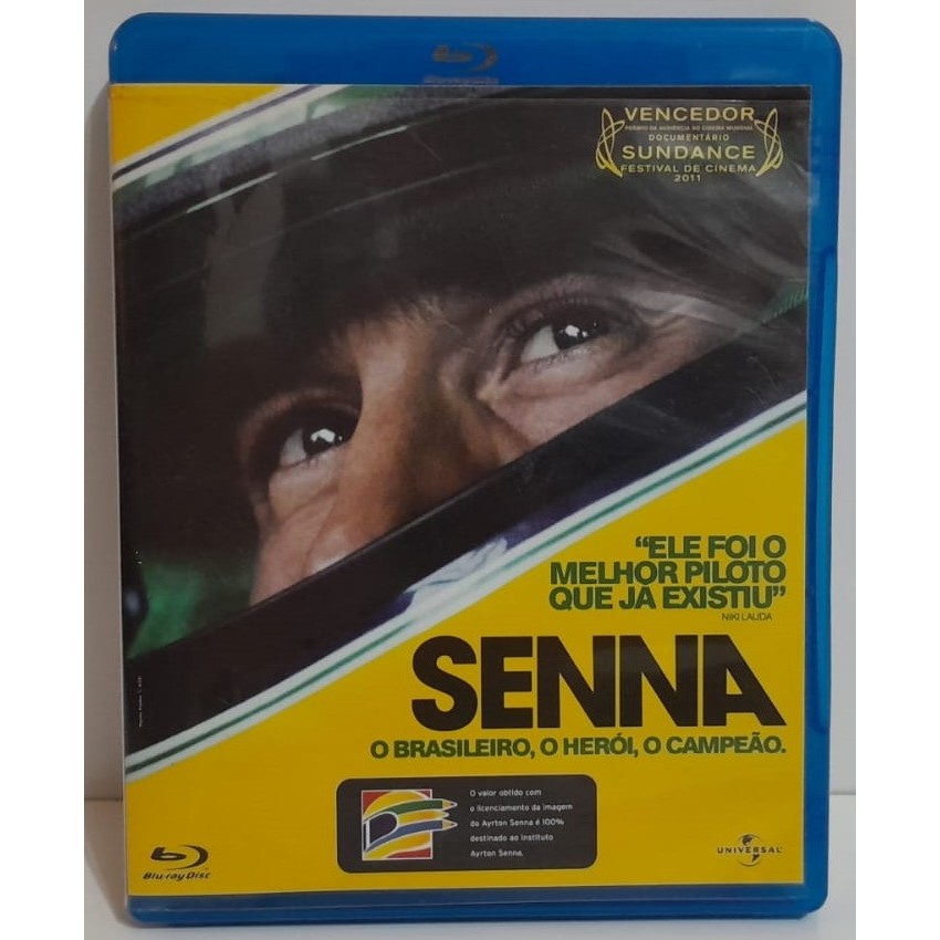 Blu-ray Senna Documentário Original Universal 2010 - Mídia Impecável