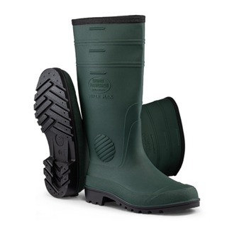 Bota Galocha Impermeável Térmica Calfor SuperMax Thermo Verde Cano Extra Longo Agropecuária EPI PVC em Oferta na Shopee