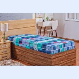 Capa De Colchão Solteiro Com Ziper Estampada Microfibra 100% Poliéster