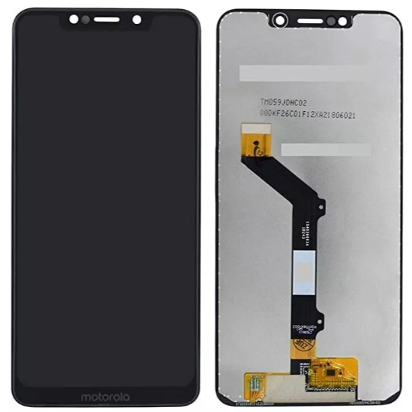 Tela Frontal Display Lcd Touch Moto One Xt1941-3 Com Aro / Sem Aro - A Pronto Entrega - detalhe