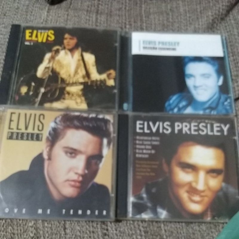 Elvis Plesley - 4 CDs/ Love Me Tender Duplo / Seleção Essencial  / Live / The Best Of Vol.3