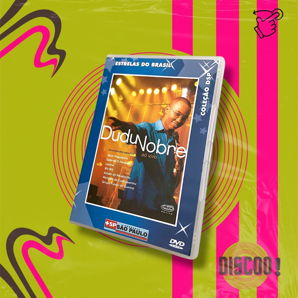 DVD Dudu Nobre | multishow ao vivo  (Estrelas do Brasil - Coleção Drogaria São Paulo)