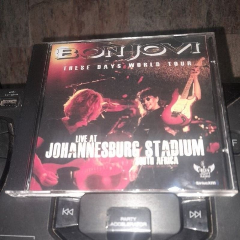 CDR DUPLO - Bon Jovi - Ao vivo na África do Sul 1995 - SOUNDBOARD