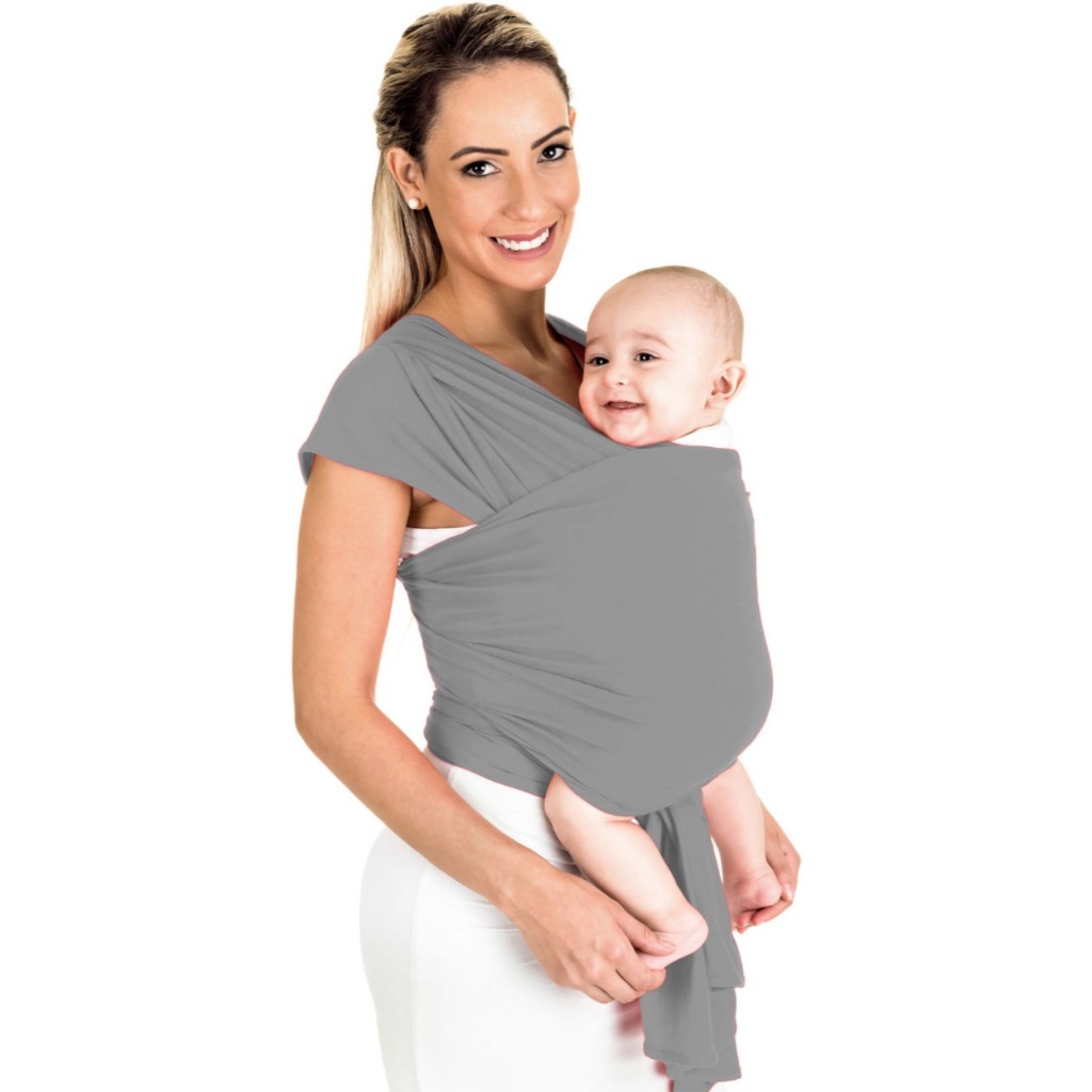 BABY SLING WRAP SLING MAMÃE CANGURU SEGURA BEBÊ, CARREGADOR DE BEBÊ, MALHA GEL