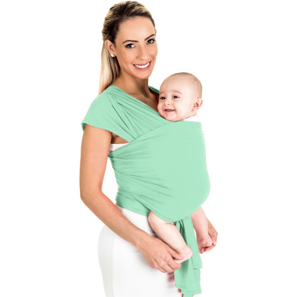 BABY SLING WRAP SLING MAMÃE CANGURU CARREGADOR DE BEBÊ, SEGURA BEBÊ TAMANHO PLUS MALHA GEL