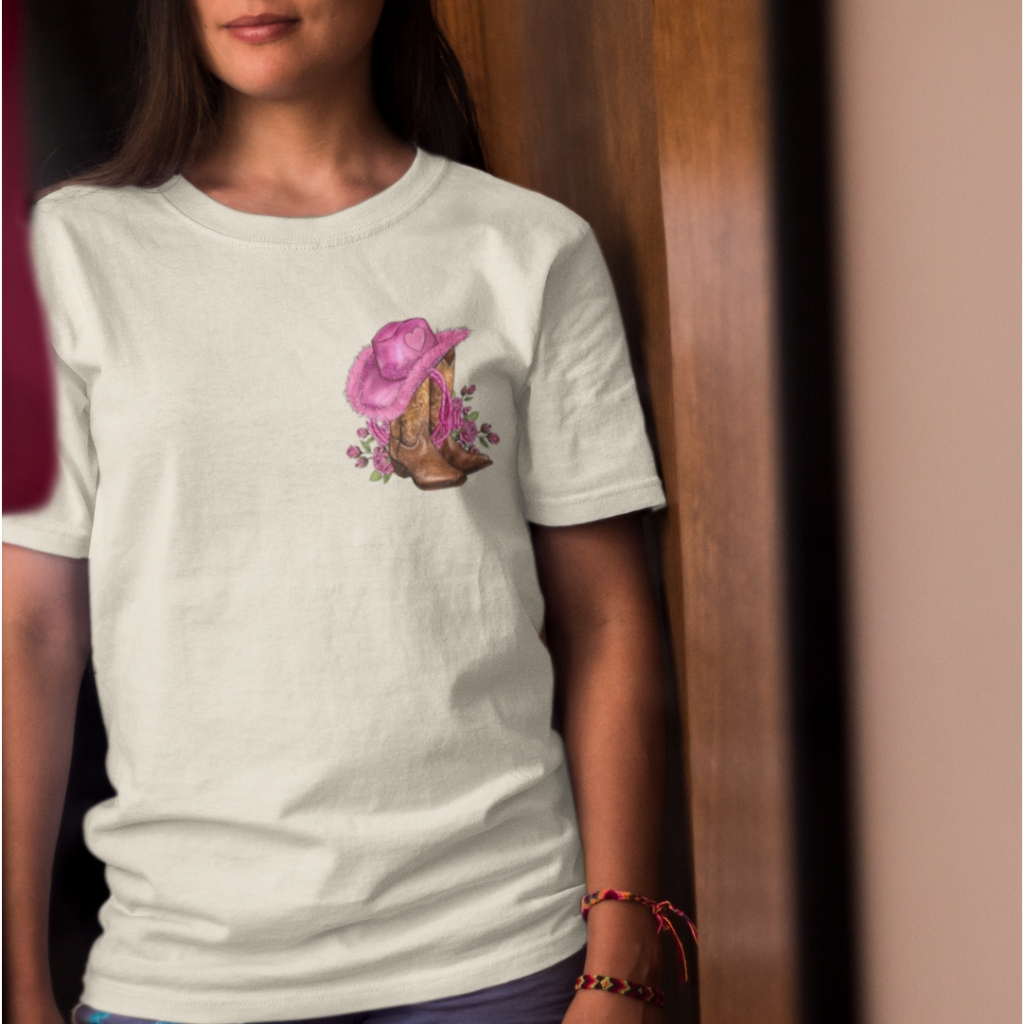 Camiseta Feminina T-shirt Country T-shirt Camiseta Country Blusa Country