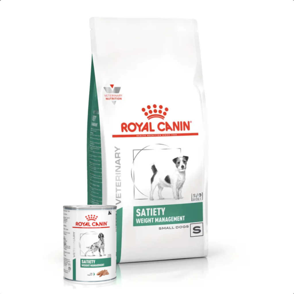 KIT Royal Canin Veterinary Diet Satiety Small Dog Cães de Pequeno Porte em Oferta na Shopee