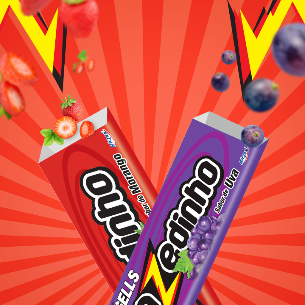 Freegells Drops Azedinho C/12 Unidades Riclan Refrescante e Intenso em Oferta na Shopee