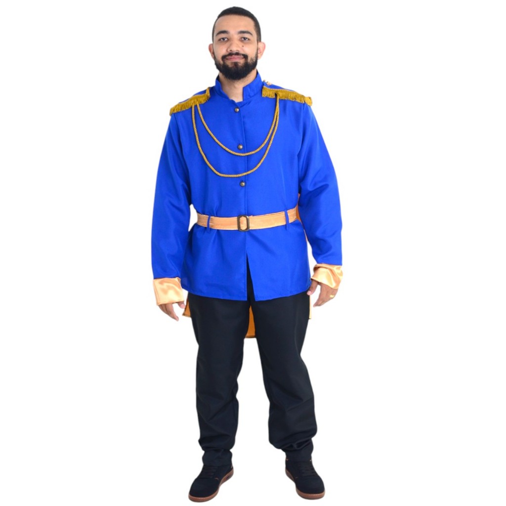 Fantasia Príncipe Infantil E Adulto - Cosplay Bela E A Fera em Oferta na Shopee