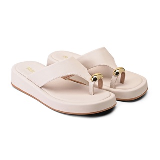 Sandália tais vieira chinelo papete  baixa com detalhe em abs estilo e conforto em Oferta na Shopee