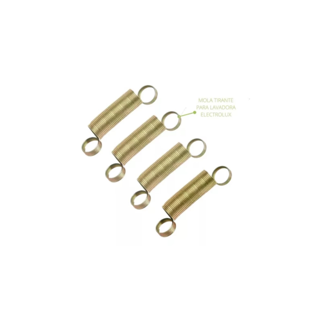 4 Mola Tirante Lavadora Electrolux Lte12 Lte09 Ltc10 Lm08