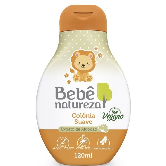 Colônia Bebê Natureza Suave 120ml