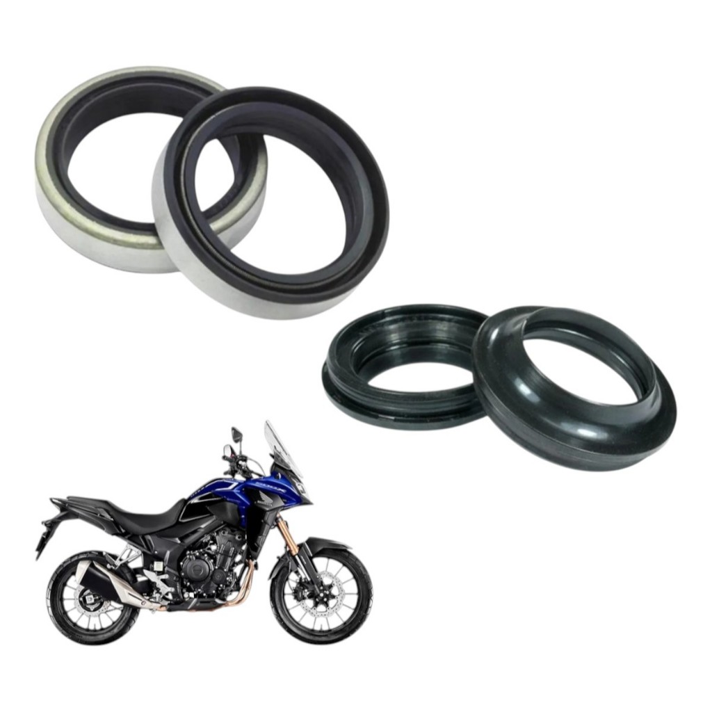 Retentor Bengala + Guarda Pó Cb500f 14/24 Cbr500 14/24 Cb500
