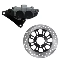 Kit Conjunto Com Disco + Pinça De Freio Cg Titan/Fan 150 2009 Até 2015