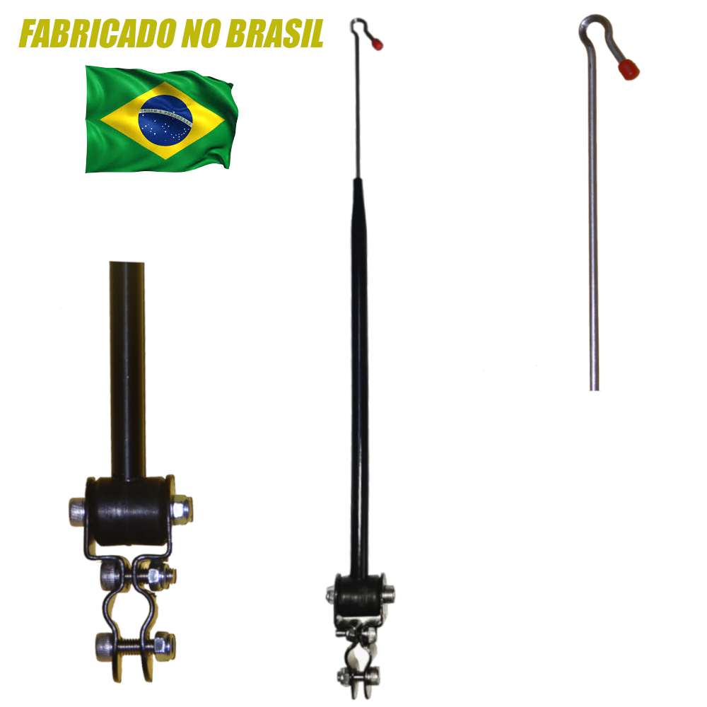 Antena Corta Linha Chilena Moto Titan Fan Start Nmax Pcx Fazer Fz Twister Cb 300 Jojafer 2 Estágios