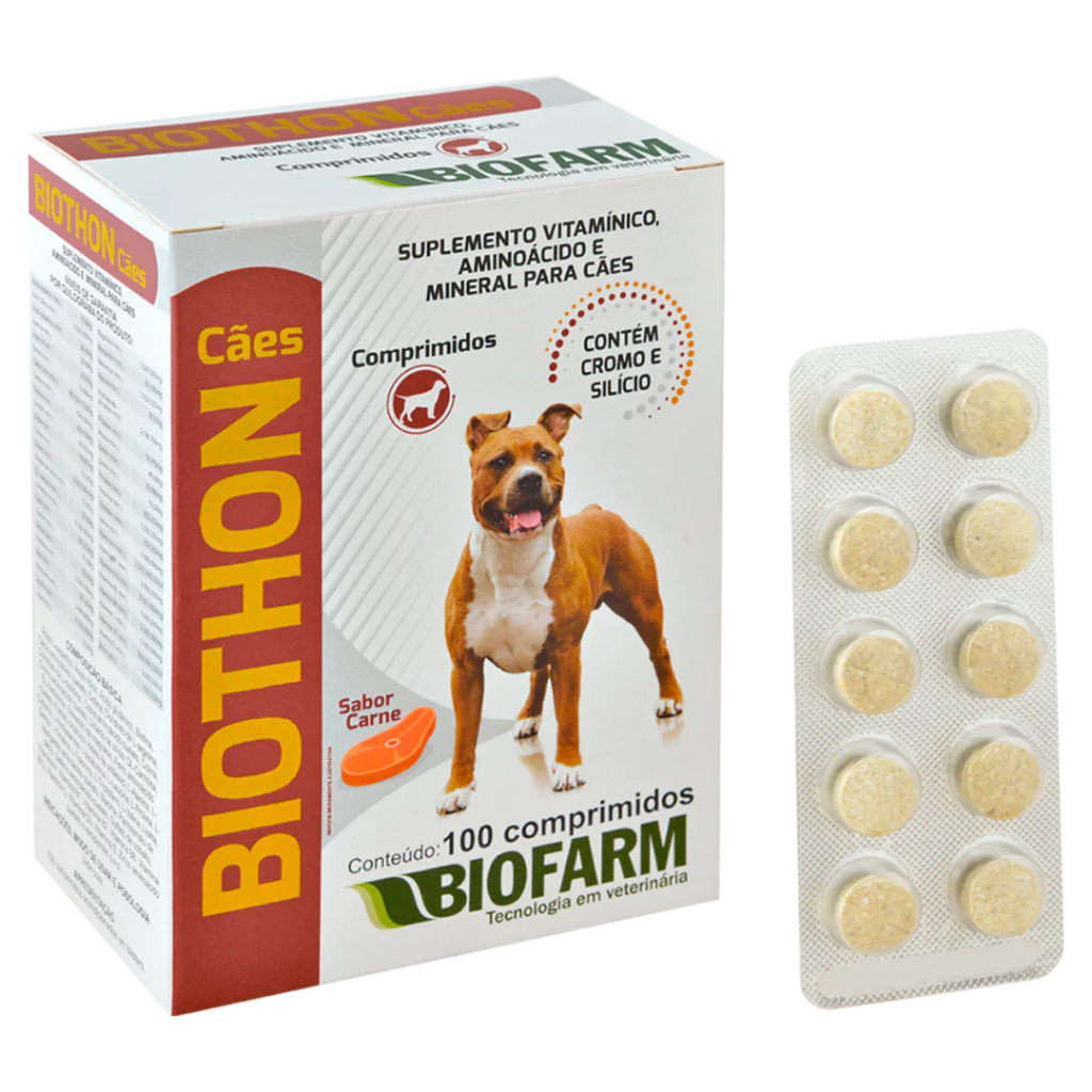 Biothon Suplemento VItamínimo Aminoácidos e Minerais - 10 comprimidos