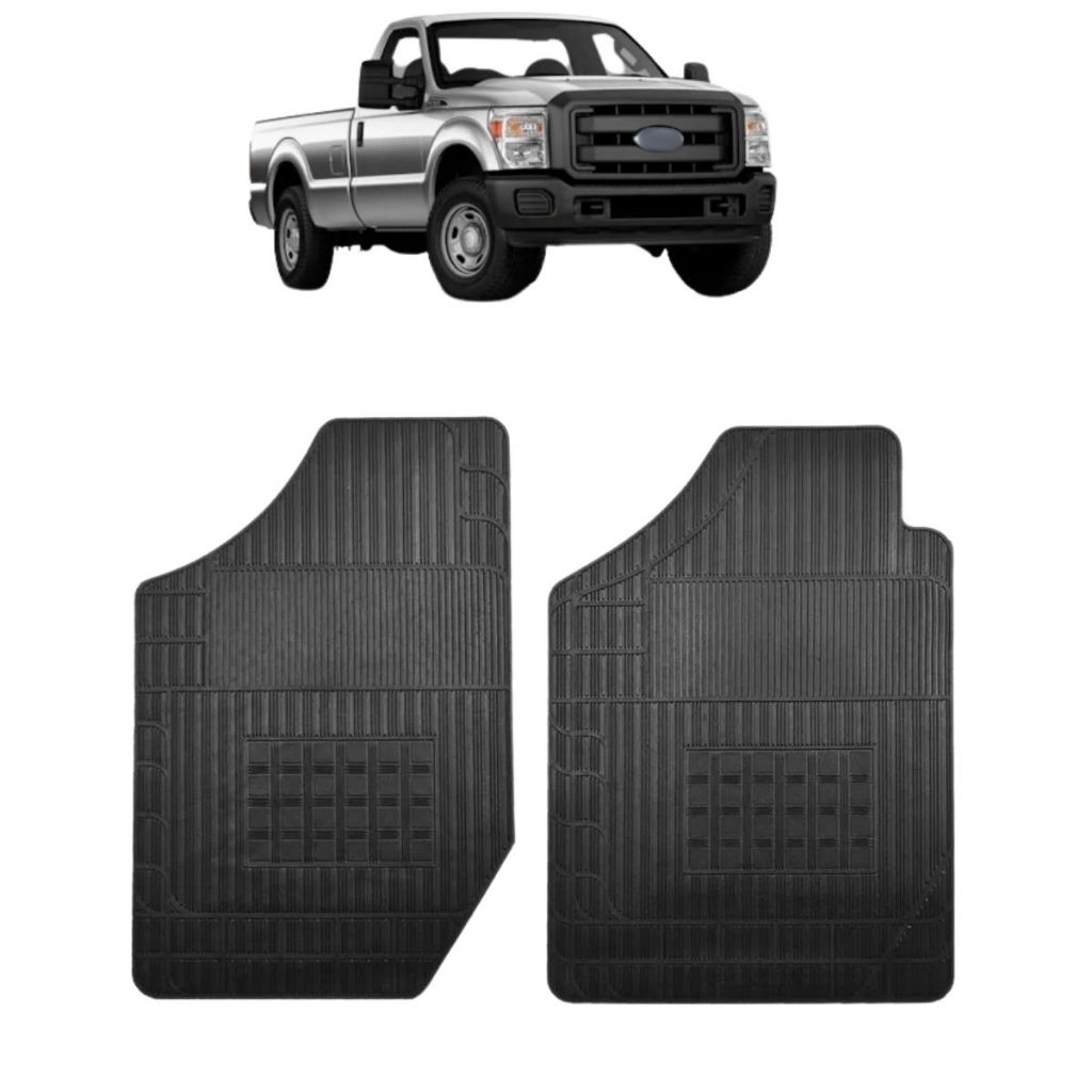 JOGO TAPETE DE BORRACHA F250 CABINE SIMPLES 09/11 - 2 Peças - Car Floor em Oferta na Shopee