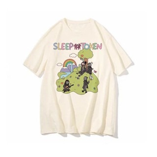 Camiseta Sleep Token ² Fofo blusa feminina masculina unissex desenho cartoon ilustrado banda metal rock gym academia