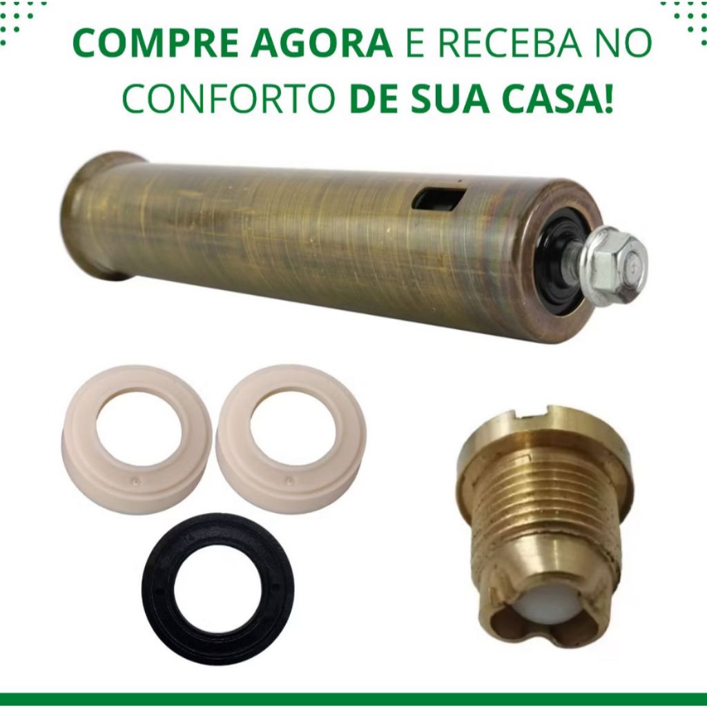 Cilindro Completo Com Êmbolo e Espaçador e Válvula Esfera Da Camarâ Para Pulverizador Jacto Pjh