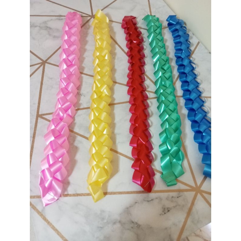 trança plástica para decoração de cesta ou para decorar a alça de cestas  para fazer alça de cesta de papelão kit com 10