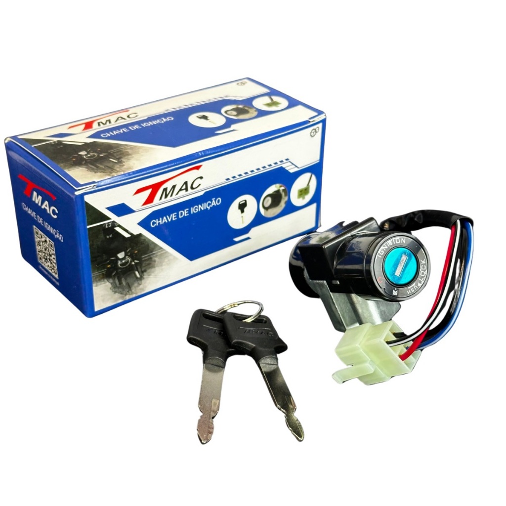 CHAVE DE IGNIÇÃO TMAC HONDA BIZ 125 KS/ES/EX/ 09/15 - BIZ 110I 16/... 4 FIOS