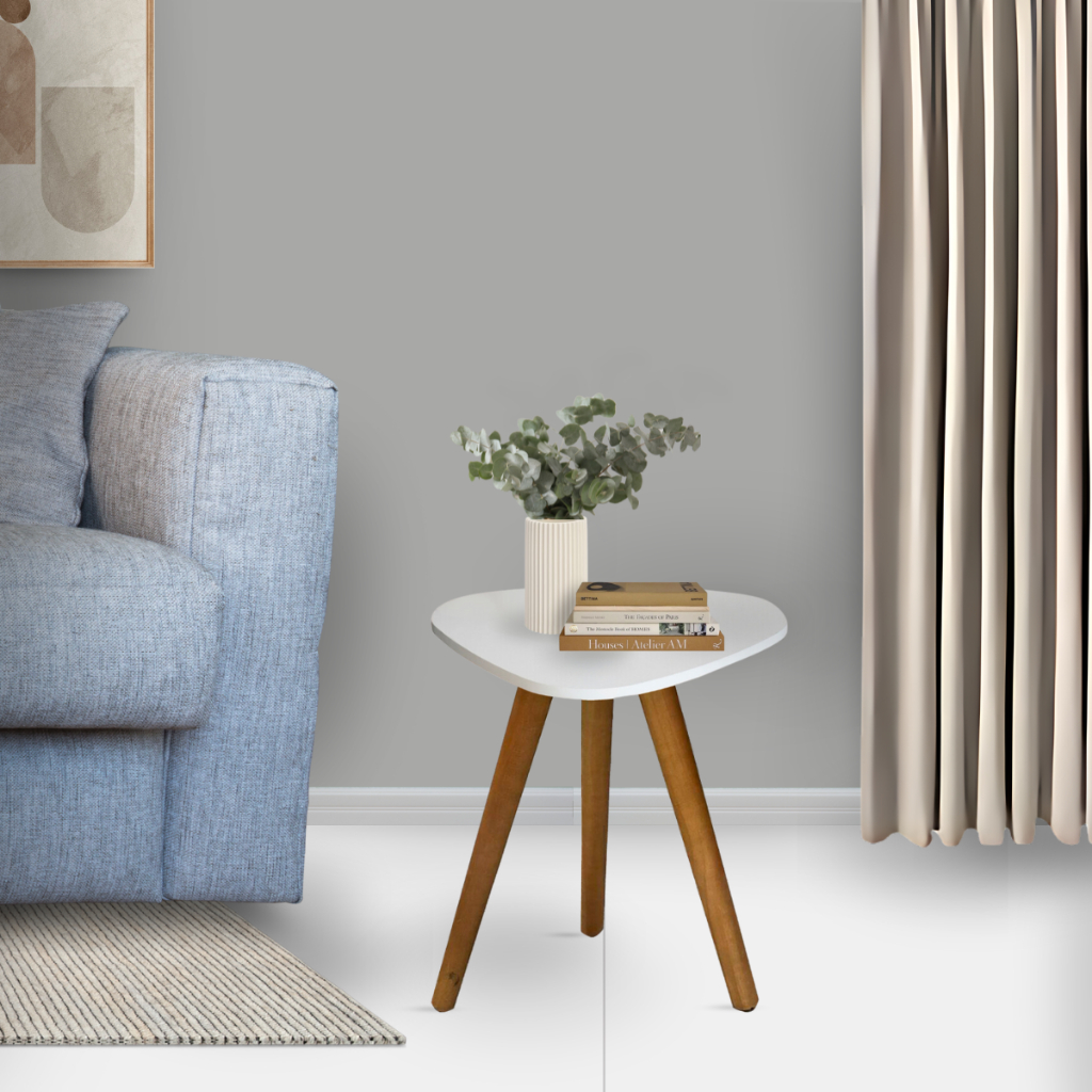 Mesa Lateral Orgânica Sala Pe Palito Retro Decorativa em Oferta na Shopee